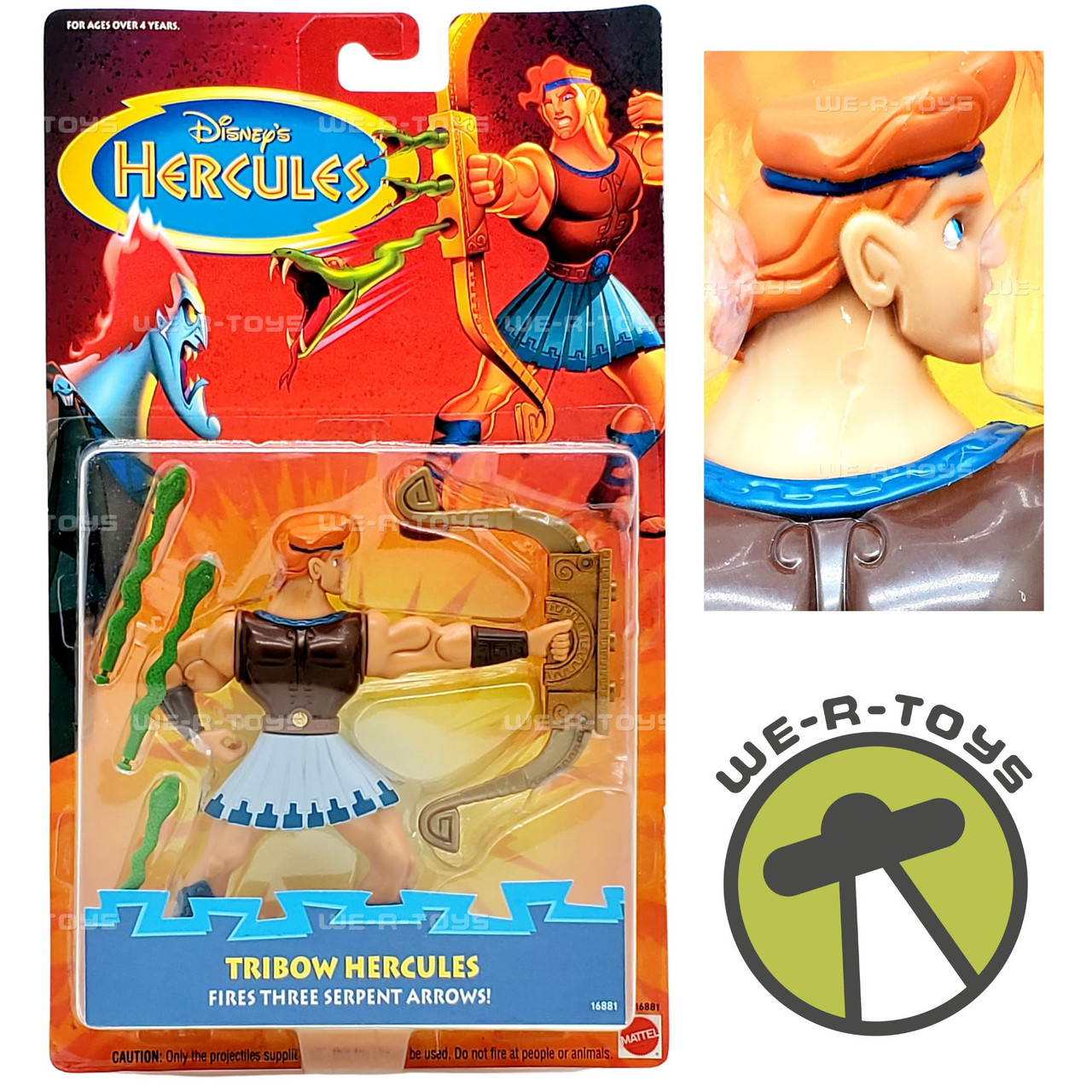 Disney's Hercules Tribow with Firing Serpent Arrows Figure