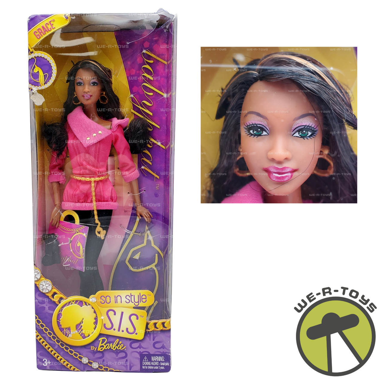 Barbie(バービー) 3 Fashion Gift Pack Mix-and Match Purple, Pink, Yellow Outfits and Accessories (1 Mattel-Barbie バービー Beauty \u0026 Fashion Girl Doll With Free Gift