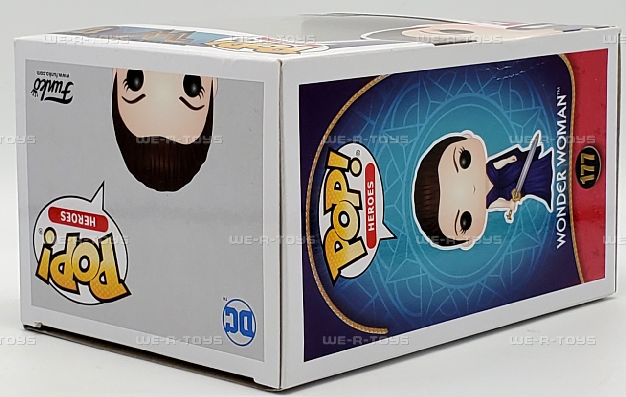 Funko POP! DC Heroes Wonder Woman 177 Blue Dress Vinyl Figure - We