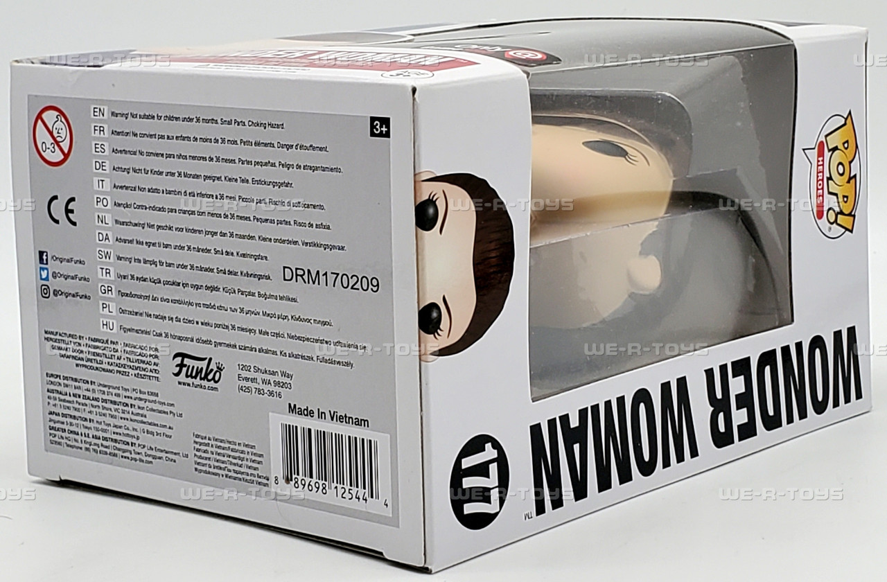 FunkoPop！177 WONDER WOMAN 限定版 Funko POP! DC Heroes Wonder Woman 177 Blue Dress Vinyl