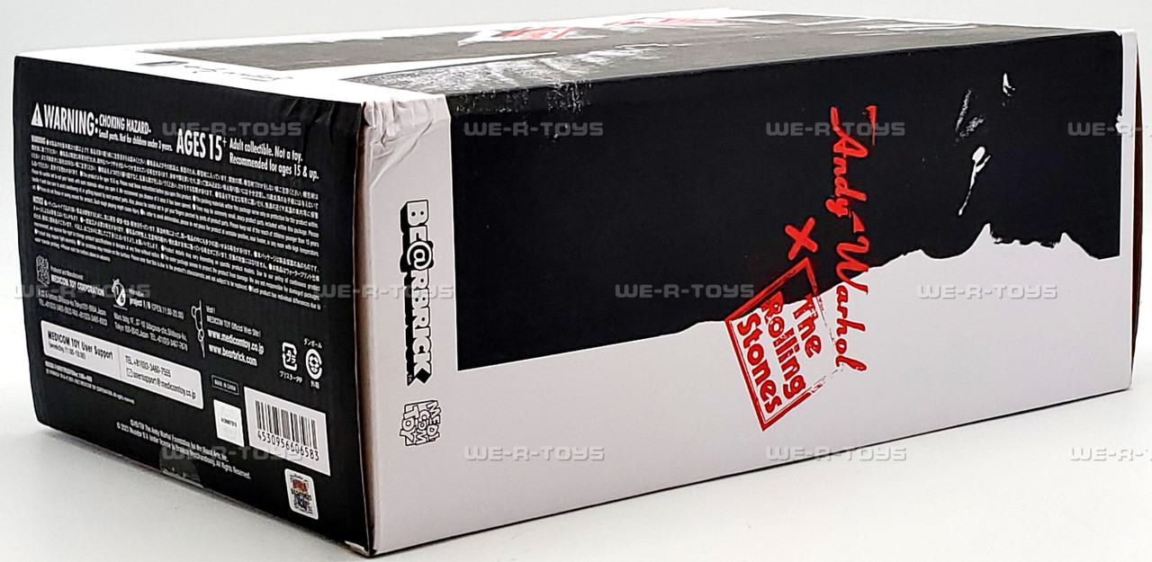 Medicom The Rolling Stones Sticky Fingers Design 100% & 400