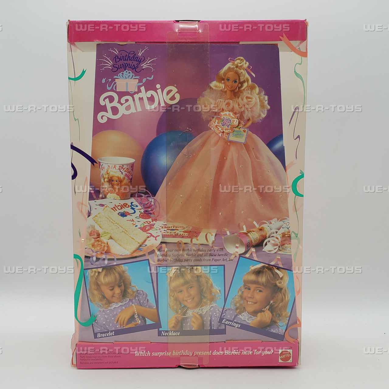 Birthday Surprise Barbie Doll With Surprise Gift For You! 1991