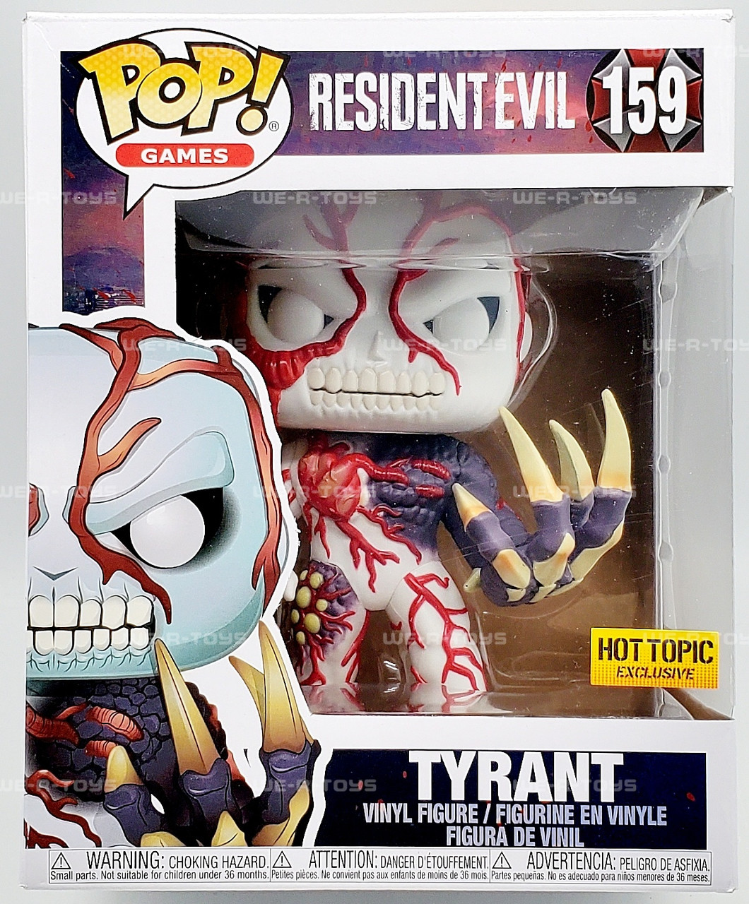 Funko POP！ BIOHAZARD 159 タイラント フィギュア Funko Pop! Games Resident Evil Tyrant #159 Japan Version