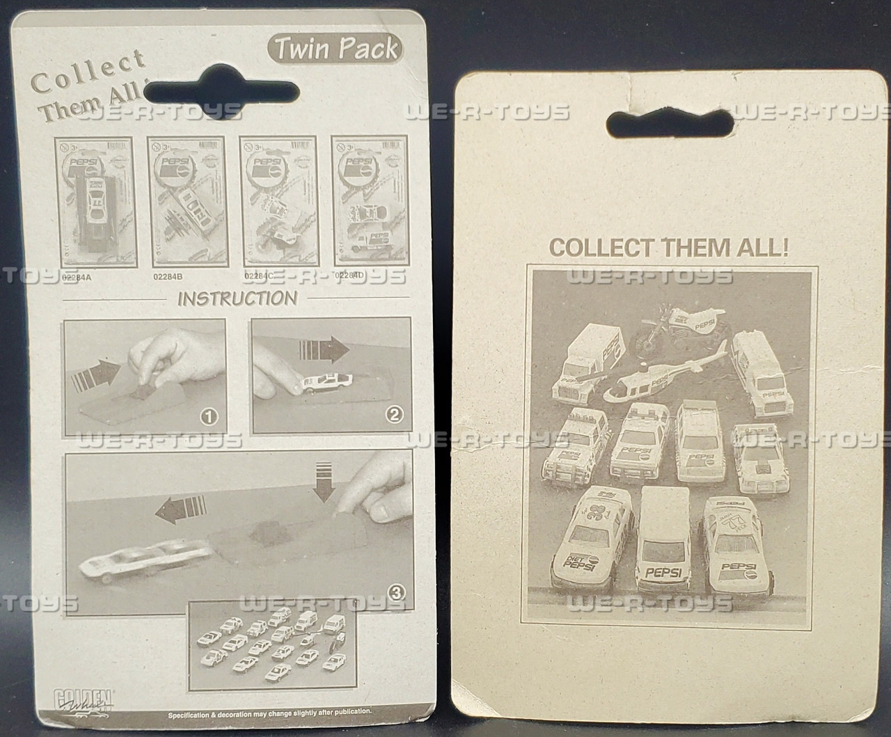 Lot of 5 Pepsi Die Cast Vehicle Collection Cars & Trucks 1990s