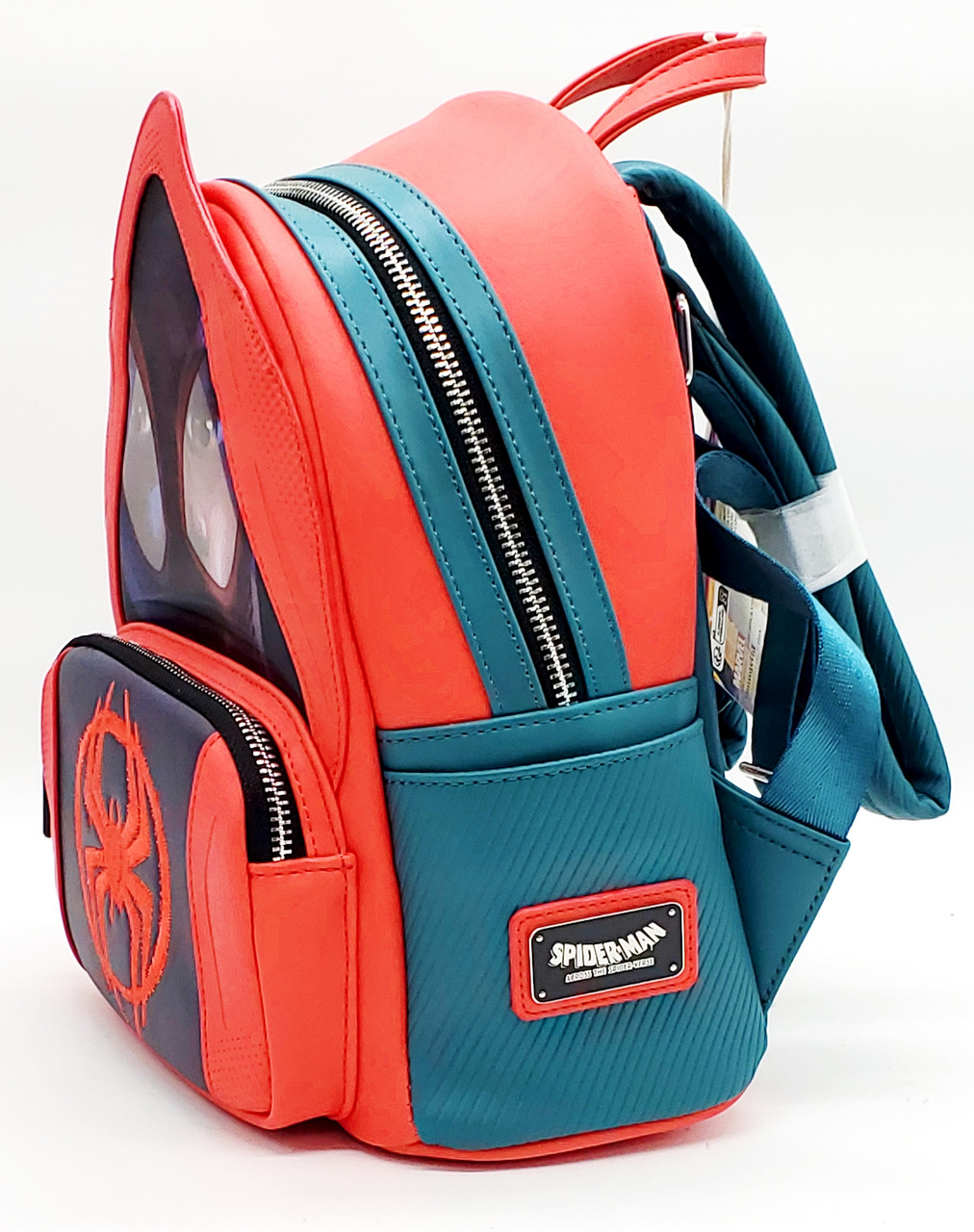 Spider-Man: Across the Spider-Verse Miles Morales Hoody Mini-Backpack Loungefly - We-R-Toys Spider-Man: Across the Spider-Verse Miles Morales Hoody Mini-Backpack Loungefly - We-R-Toys