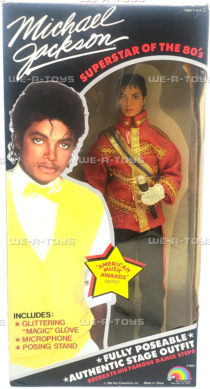 Superstar of the 80's Michael Jackson Doll 