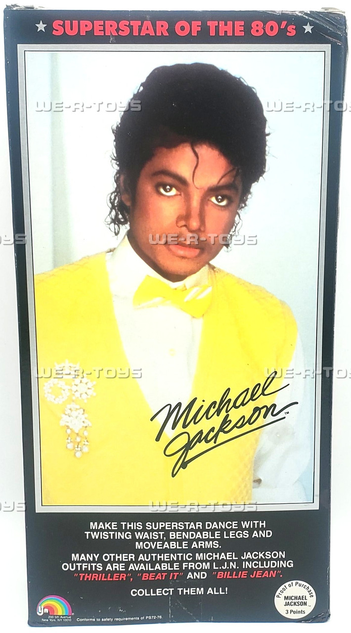 Superstar of the 80's Michael Jackson Doll 