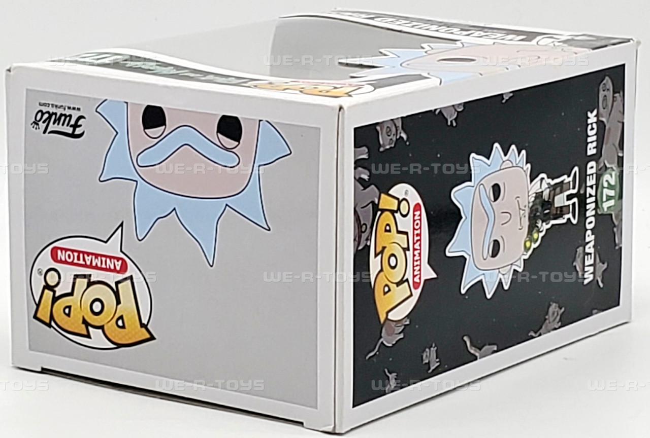 Funko POP! Animation Rick and Morty Weaponized Rick 172 Vinyl