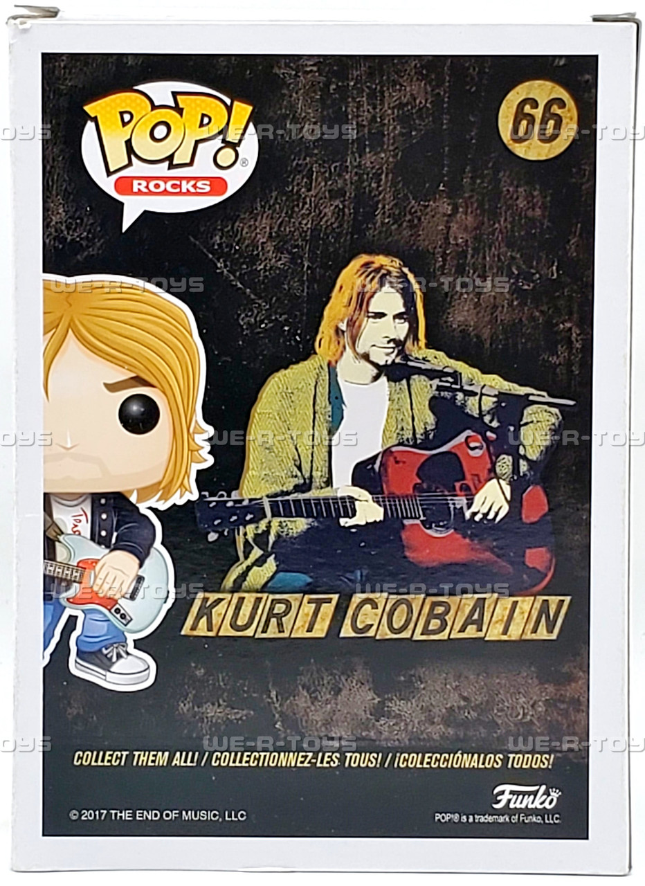 激レア Funko pop! Rocks Kurt Cobain #64