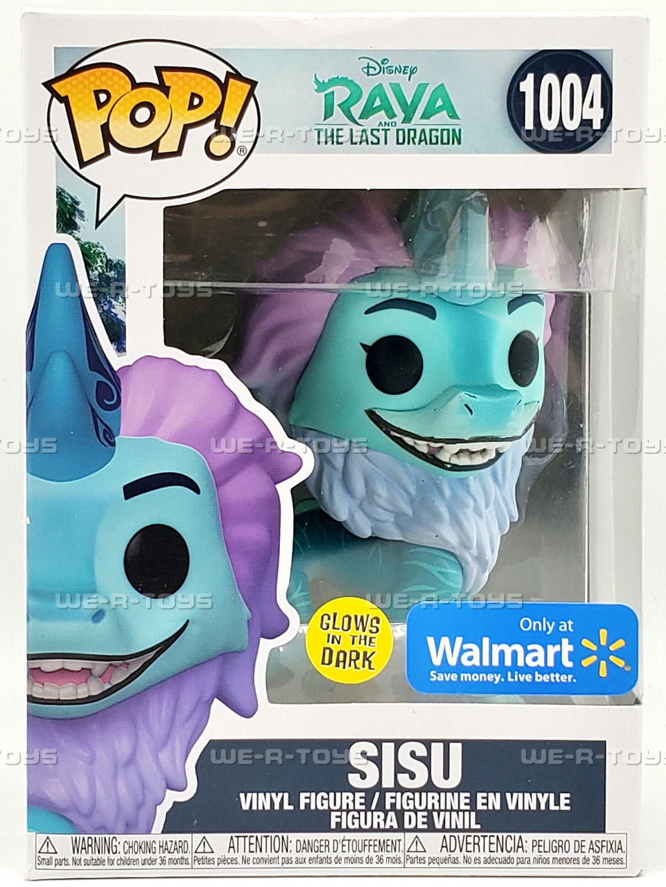 ビッグ割引 Funko Glow-in-the Sisu Dragon Last The and Raya Disney POP! 塊根植物・コーデックス