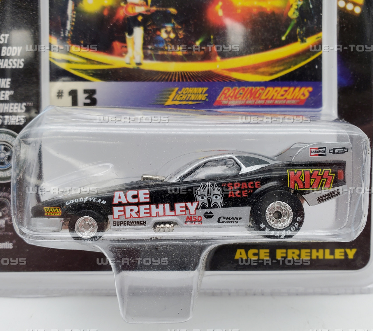 Johnny Lightning KISS Race Cars Die-Cast Metal Set of 4 NRFB - We