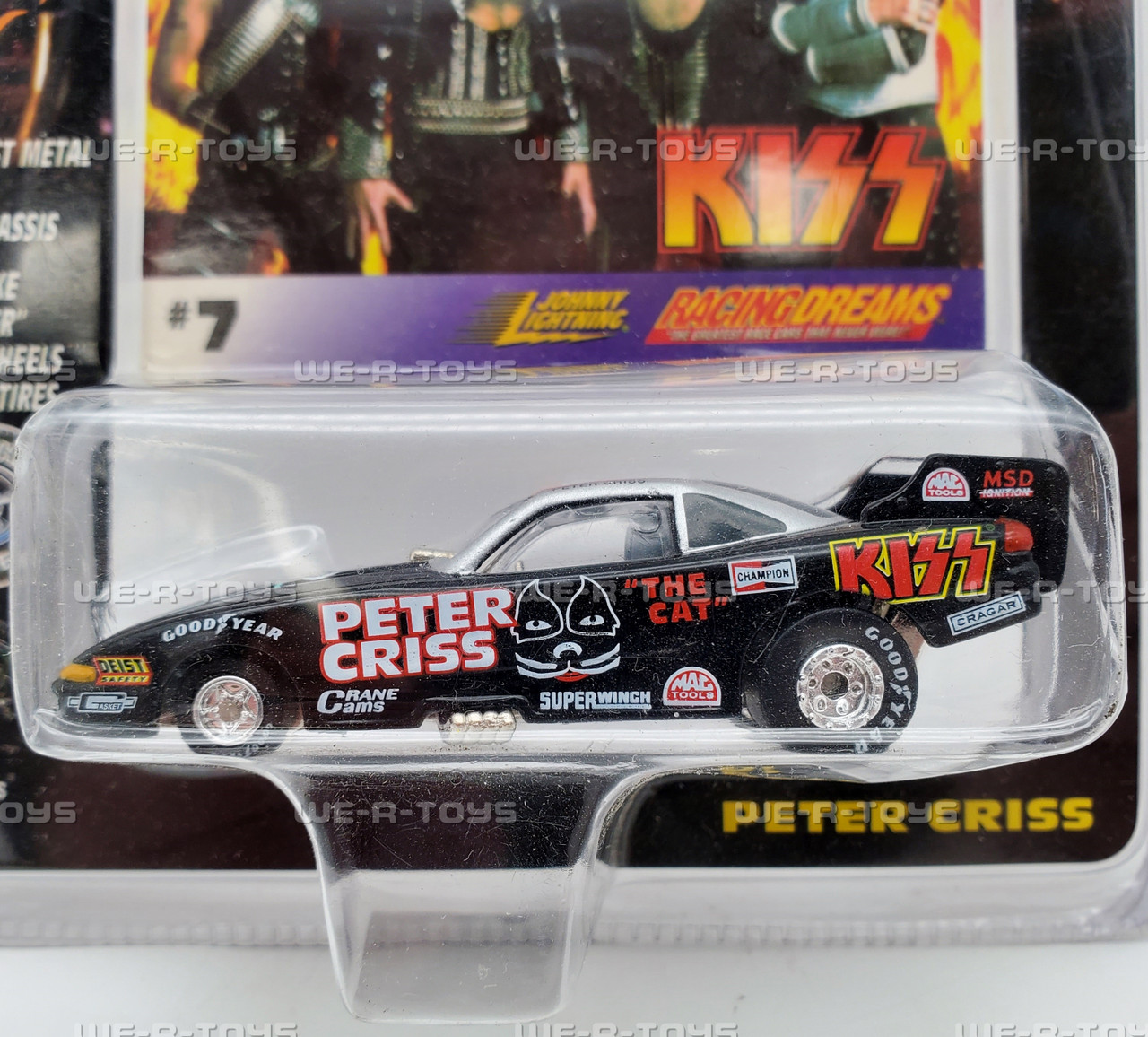 Johnny Lightning KISS Race Cars Die-Cast Metal Set of 4 NRFB - We