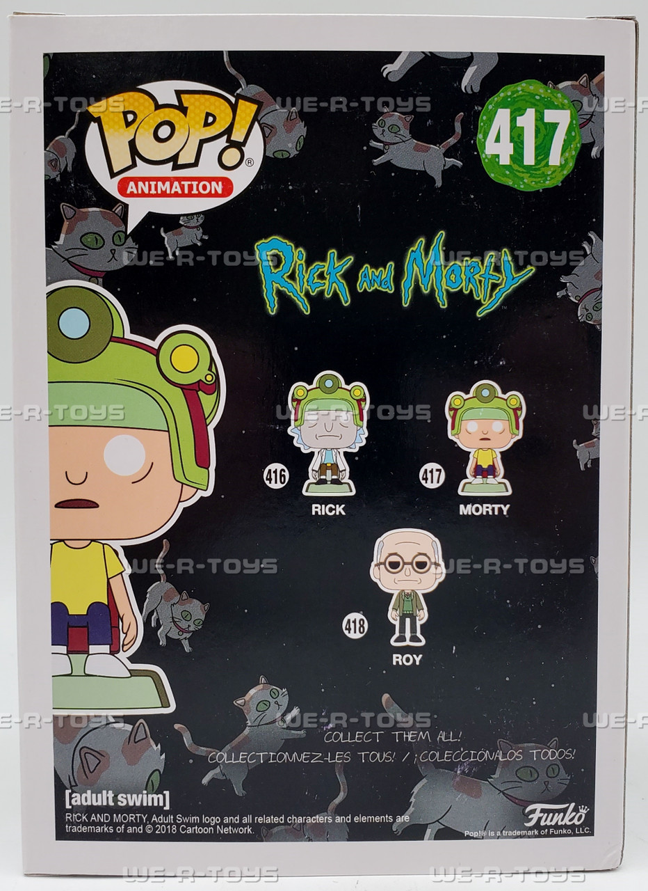 Funko Pop! Animation Rick and Morty VR Headset Morty Vinyl Figure