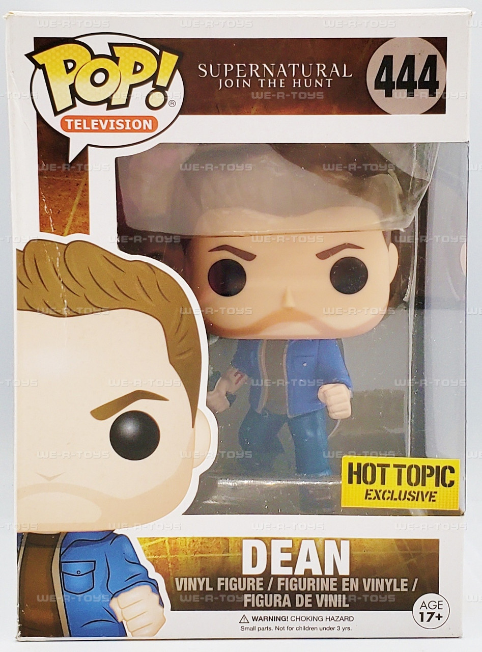 Funko POP! Television Supernatural Dean Vinyl Figure #444 NEW We