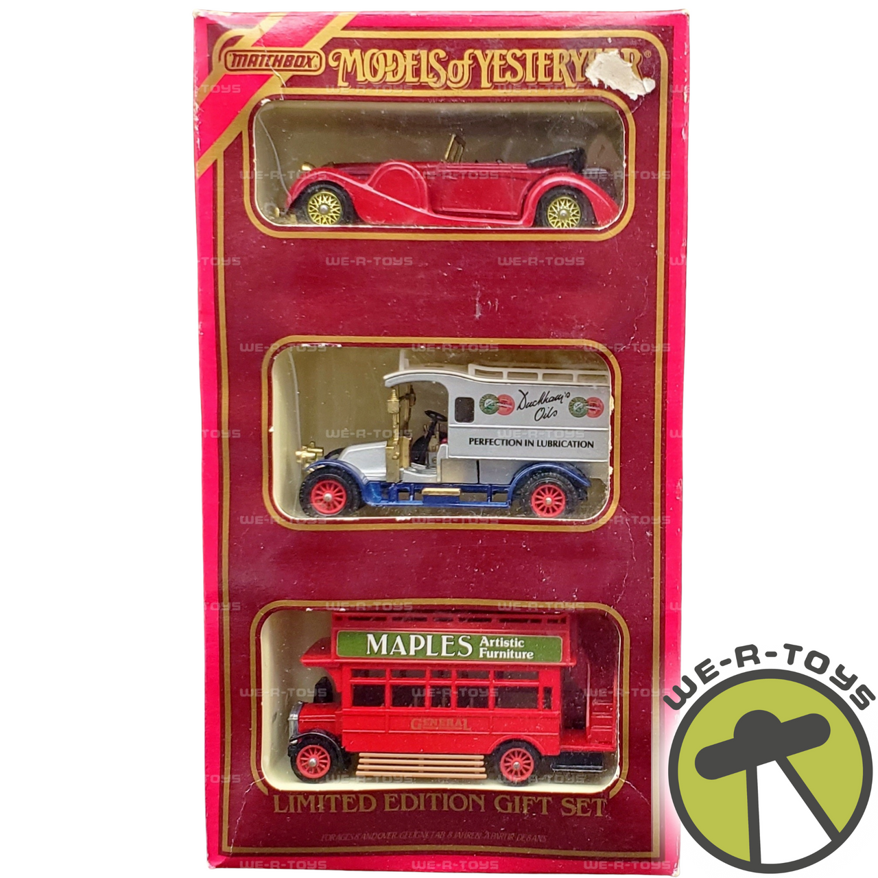 Lot - A suite of four Matchbox Collectibles Models of Yesteryear toys in boxes (H:11cm-L:19cm-box