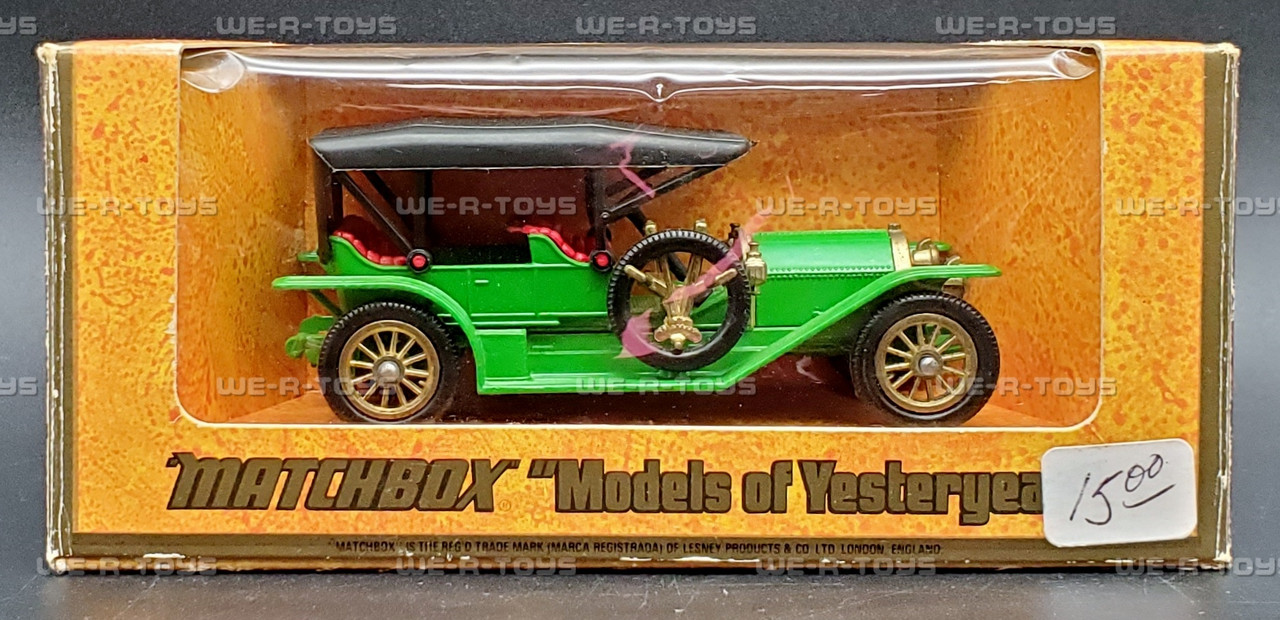 Models of Yesteryear Green 1912 Simplex 1:48 Scale 1973 Matchbox