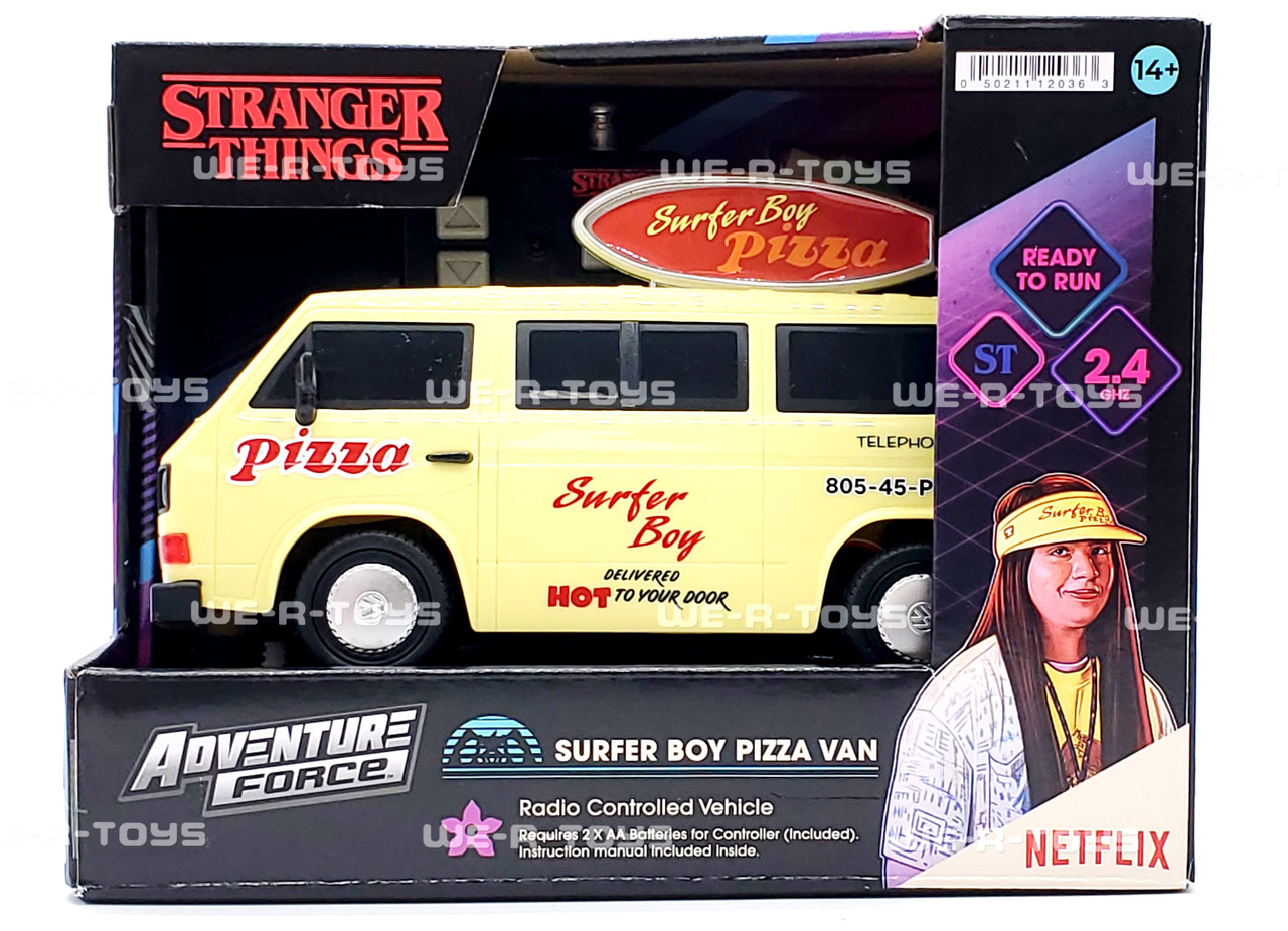 Stranger Things Surfer Boy Pizza Van Radio Controlled 1984 VW
