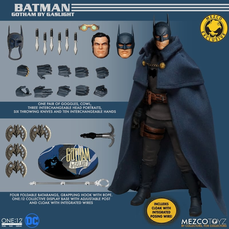 ONE 12 Collective Batman Gotham by Gaslight Batman MDX Action