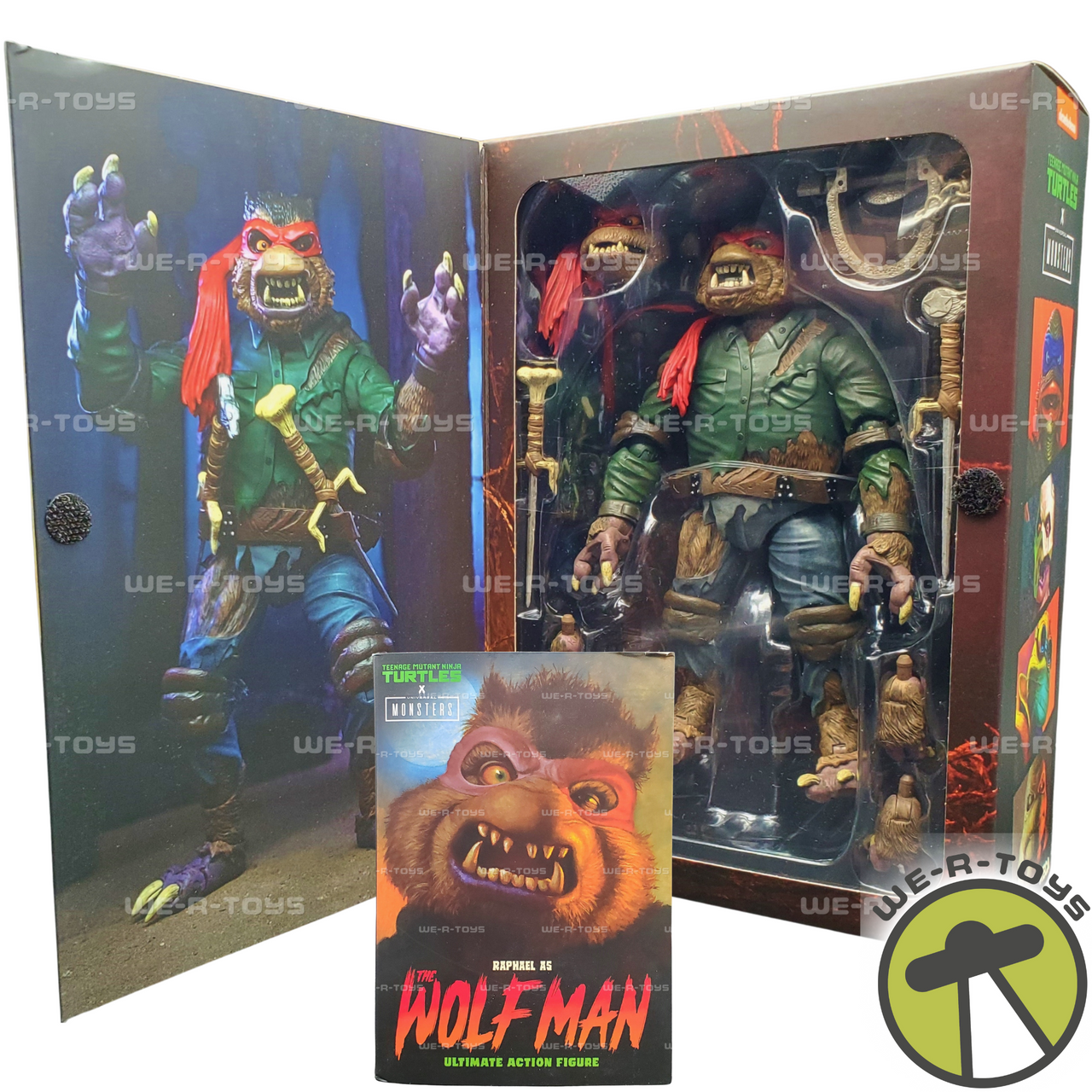 Universal Monsters X TMNT Raphael as The Wolfman 7