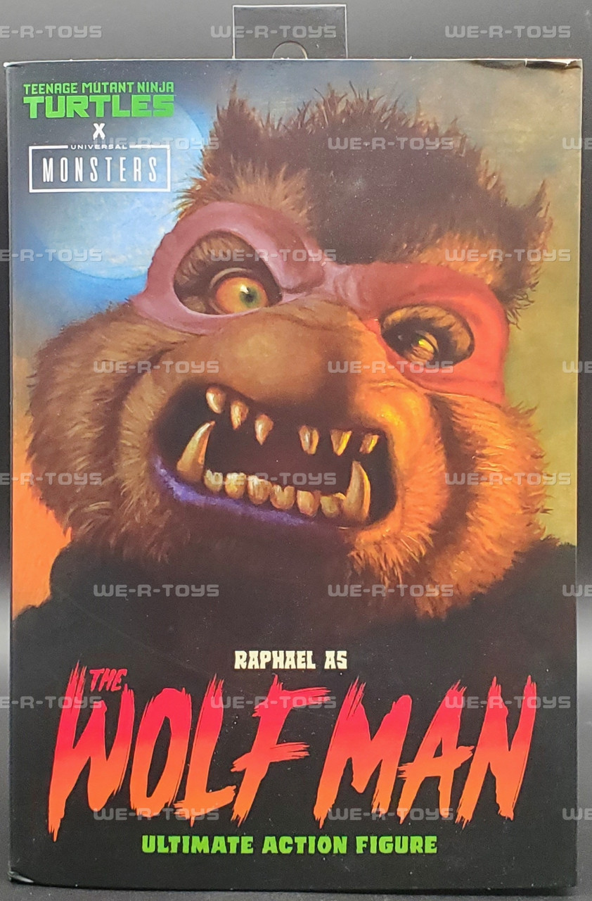 Universal Monsters X TMNT Raphael as The Wolfman 7