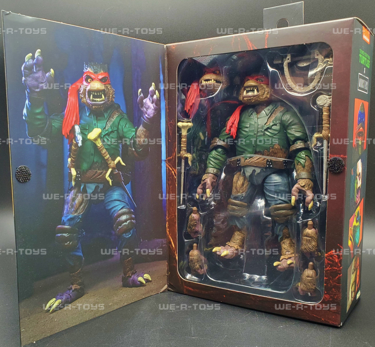 Universal Monsters X TMNT Raphael as The Wolfman 7