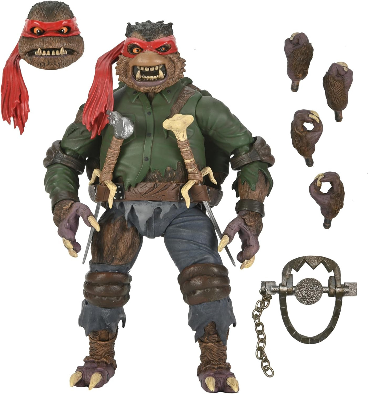 Universal Monsters X TMNT Raphael as The Wolfman 7
