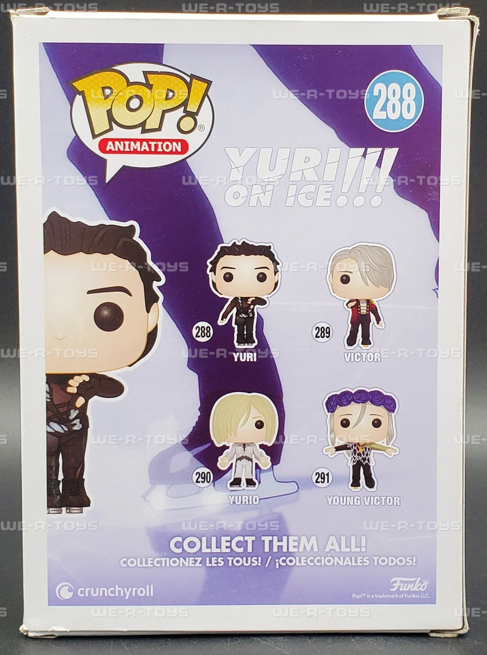 YURI ON ICE YURI フィギュア 288 Funko Yuri on Ice POP Animation Yuri Vinyl Figure 288