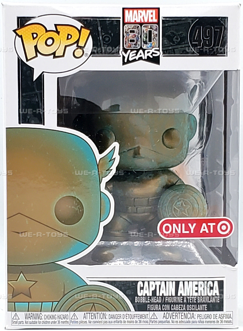 Funko POP! Marvel 80th Anniversary Captain America 497 Vinyl