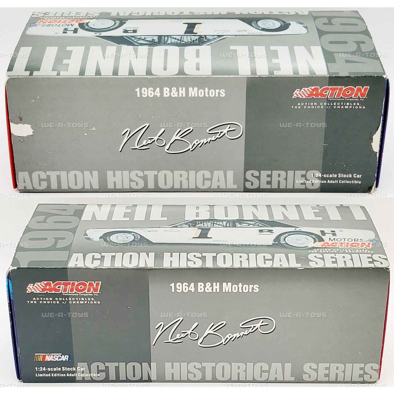 NASCAR Neil Bonnett #1 B&H Motors 1964 Chevelle Car 1:24 Scale Die