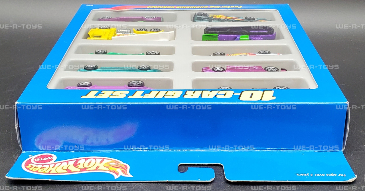 Hot Wheels 10-Car Gift Set Die Cast Vehicles w/ Toys R Us