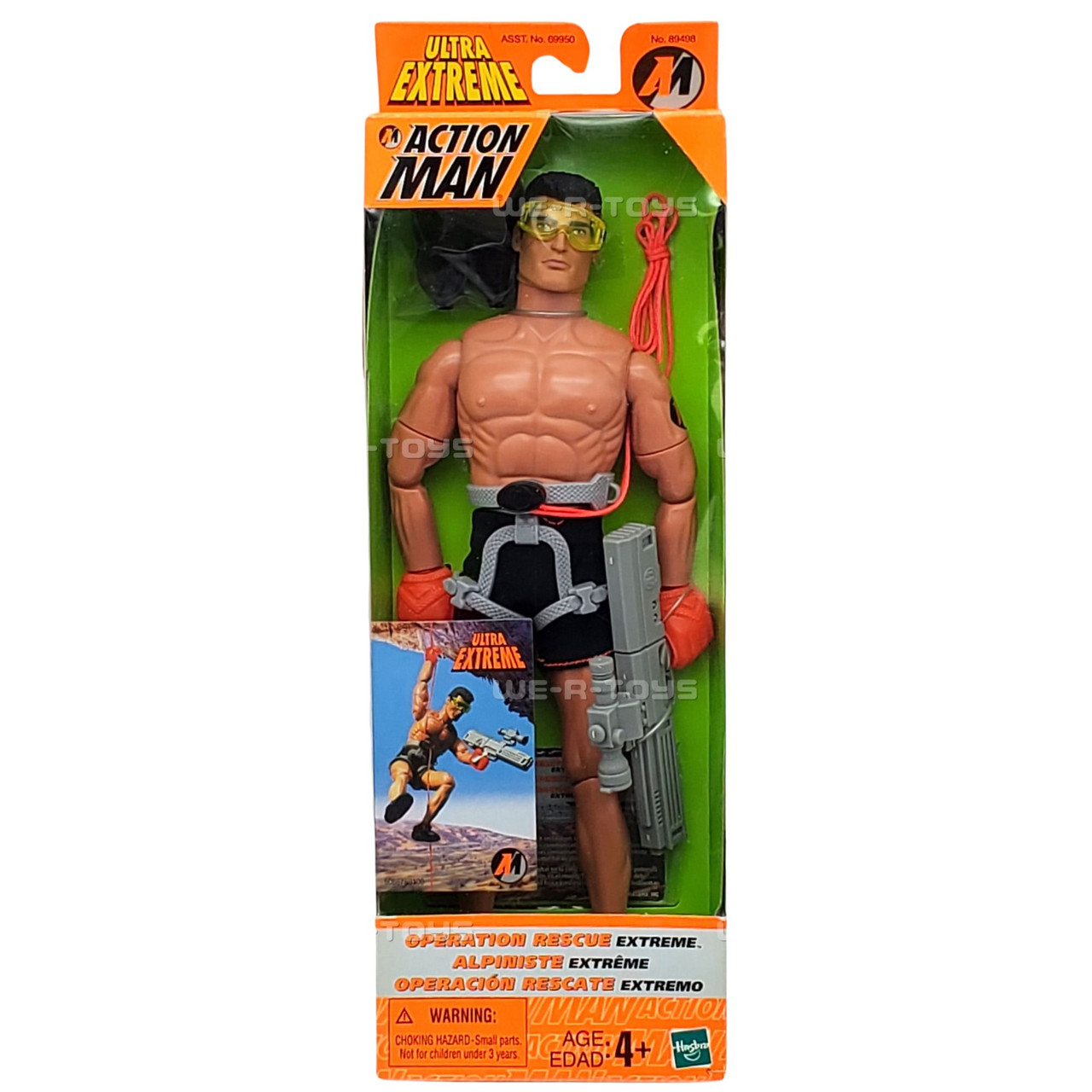 Action Man Operation Rescue Extreme Figure 2001 Hasbro 89498 NRFB We R Toys