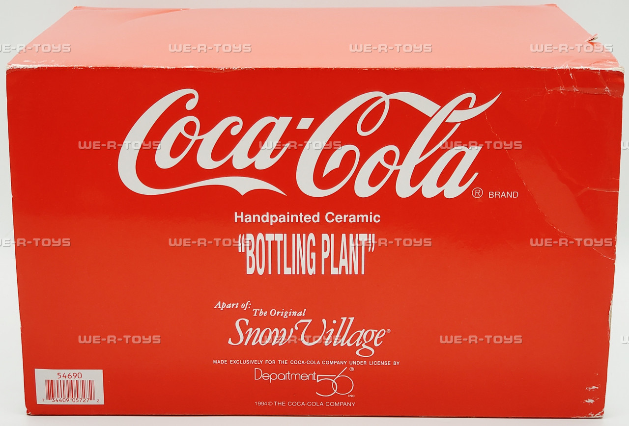 Department 56 The Original Snow Village Coca-Cola Bottling Plant