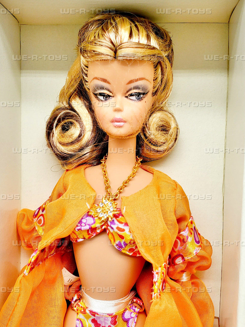Palm Beach Swim Suit Barbie Doll Silkstone Gold Label BFMC 2009