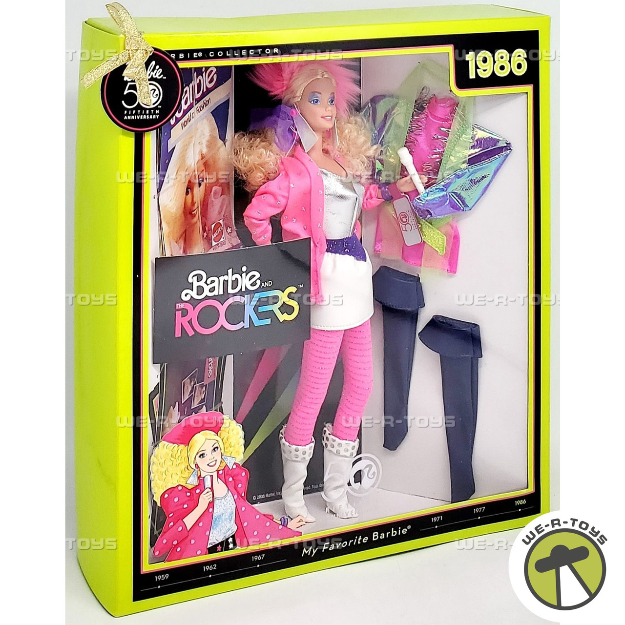 Barbie and the Rockers 1986 Reproduction My Favorite Doll 2008