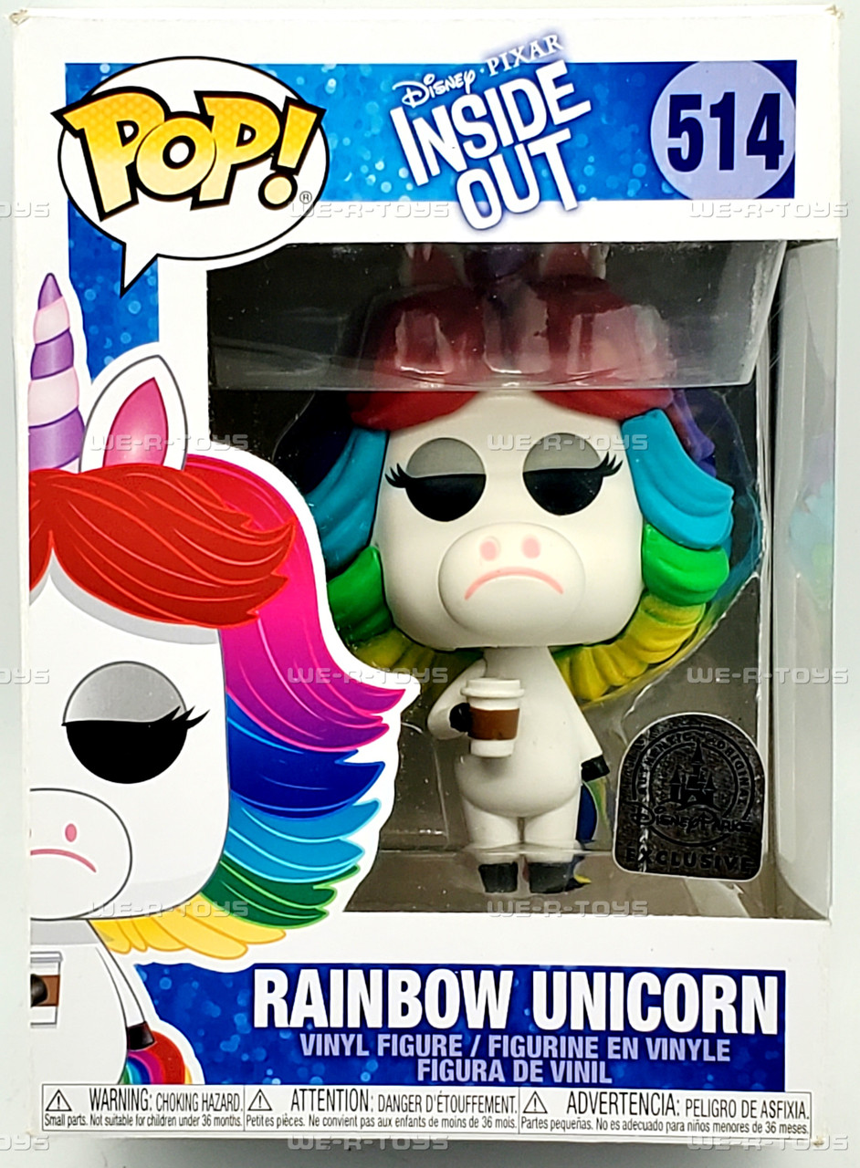 Funko POP Disney Pixar Inside Out Rainbow Unicorn 514 Vinyl Figure