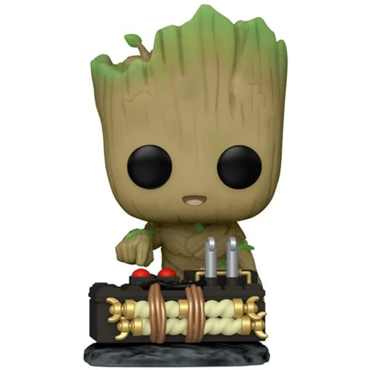 【希少】ジャンボPOP Guardians of the Galaxyグルート Amazon.com: Pop! Deluxe Guardians' Ship: Groot : Toys & Games