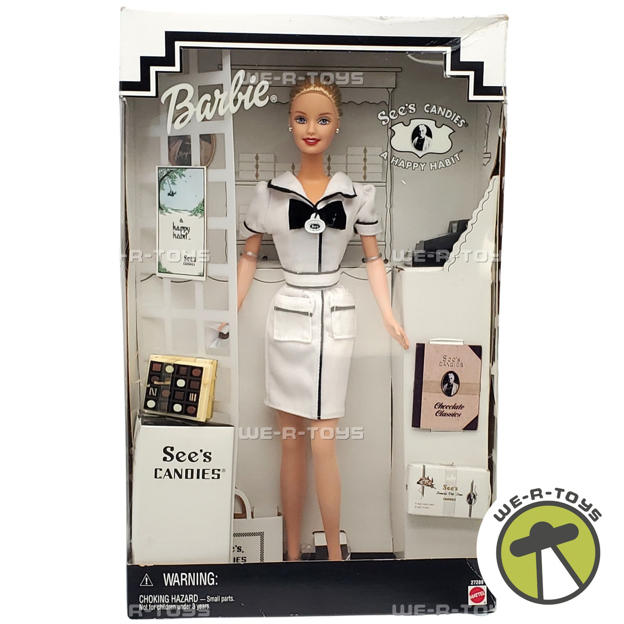 Barbie Doll's First Job See's Candies Salesperson 1999
