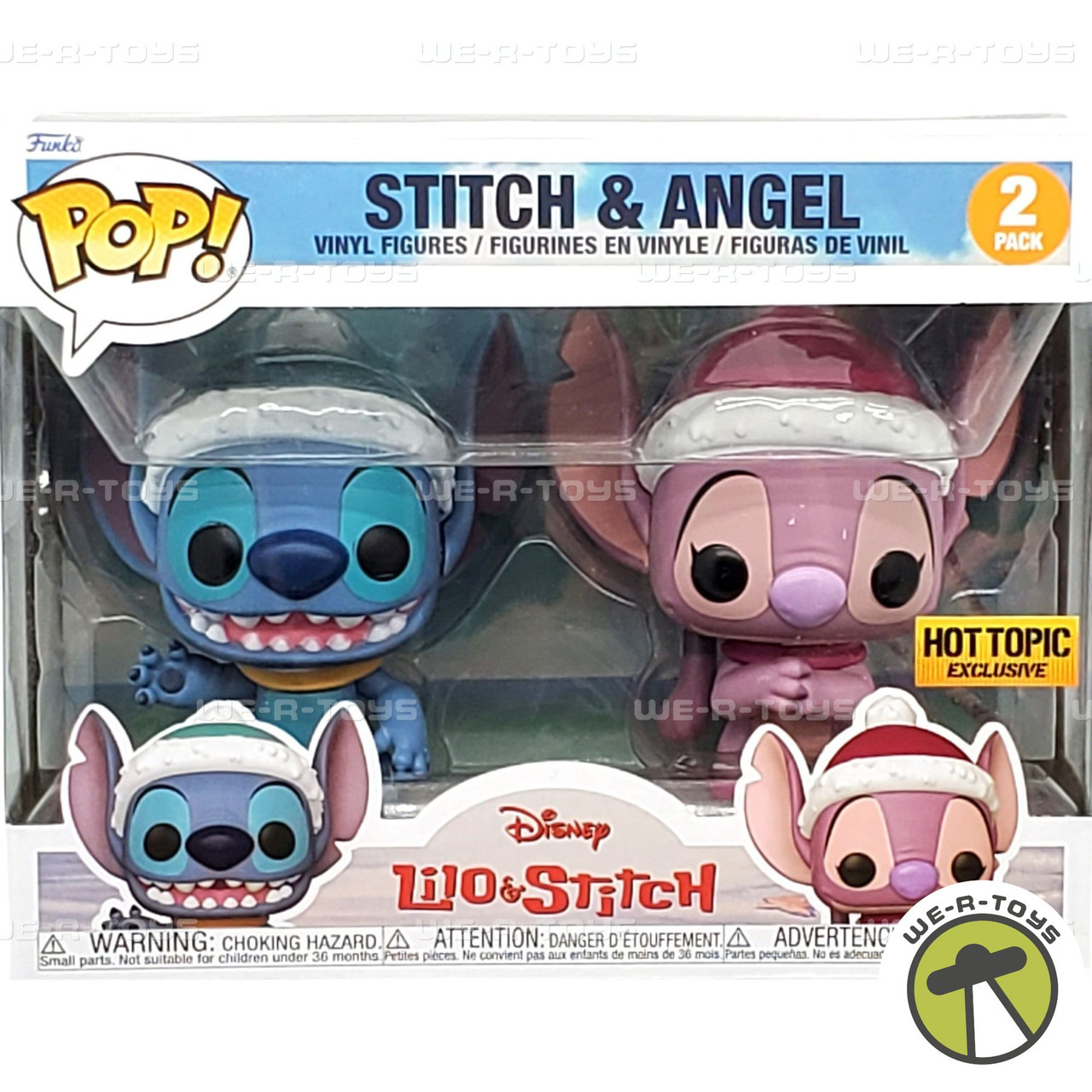 Funko Pop! Disney 2 Pack Lilo & Stitch - Stitch and Angel