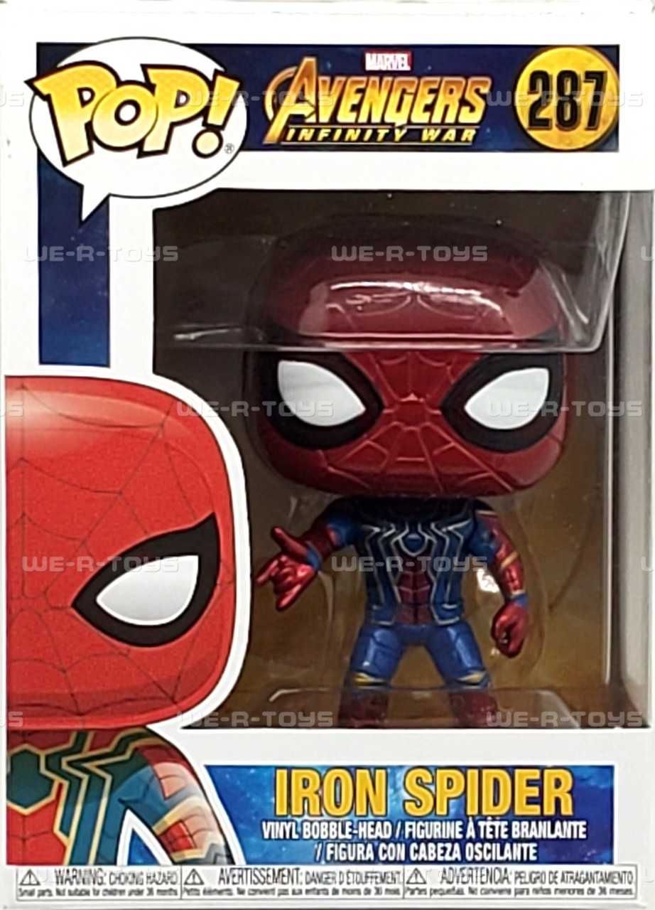 Marvel’s Avengers： Infinity War Funko Pop - Marvel Avengers Infinity War / Spiderman / #287 - Iron