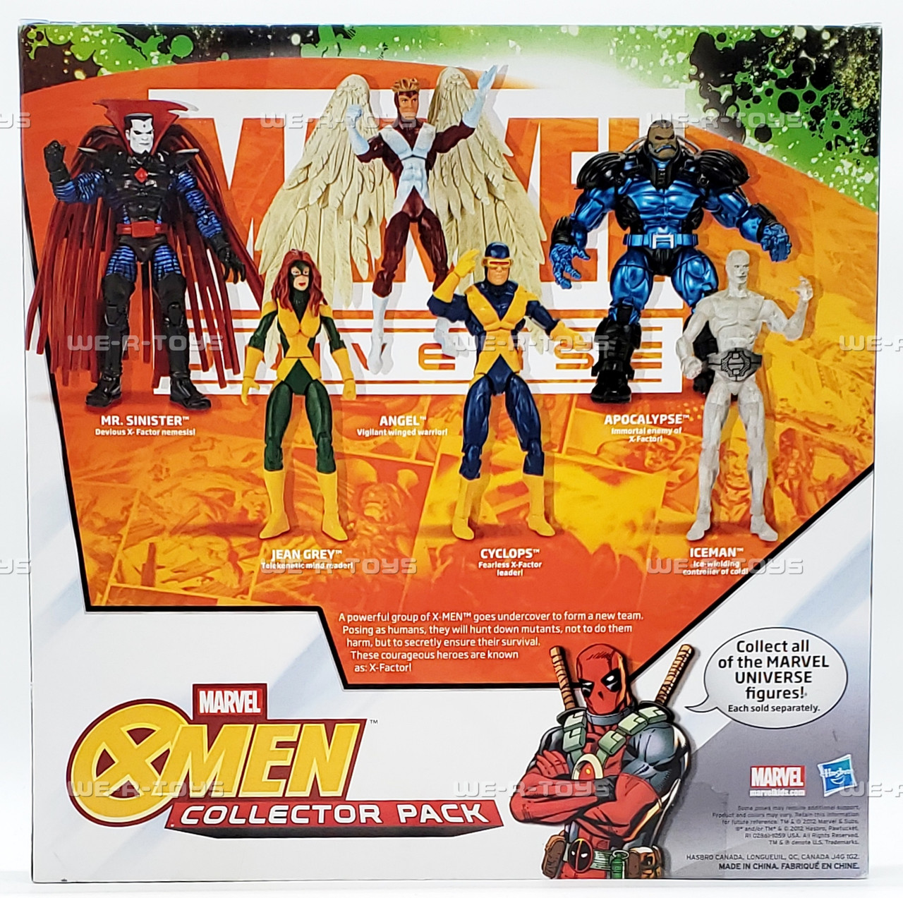 Marvel Universe X-Men Collector Pack Action Figures Toys-R-Us