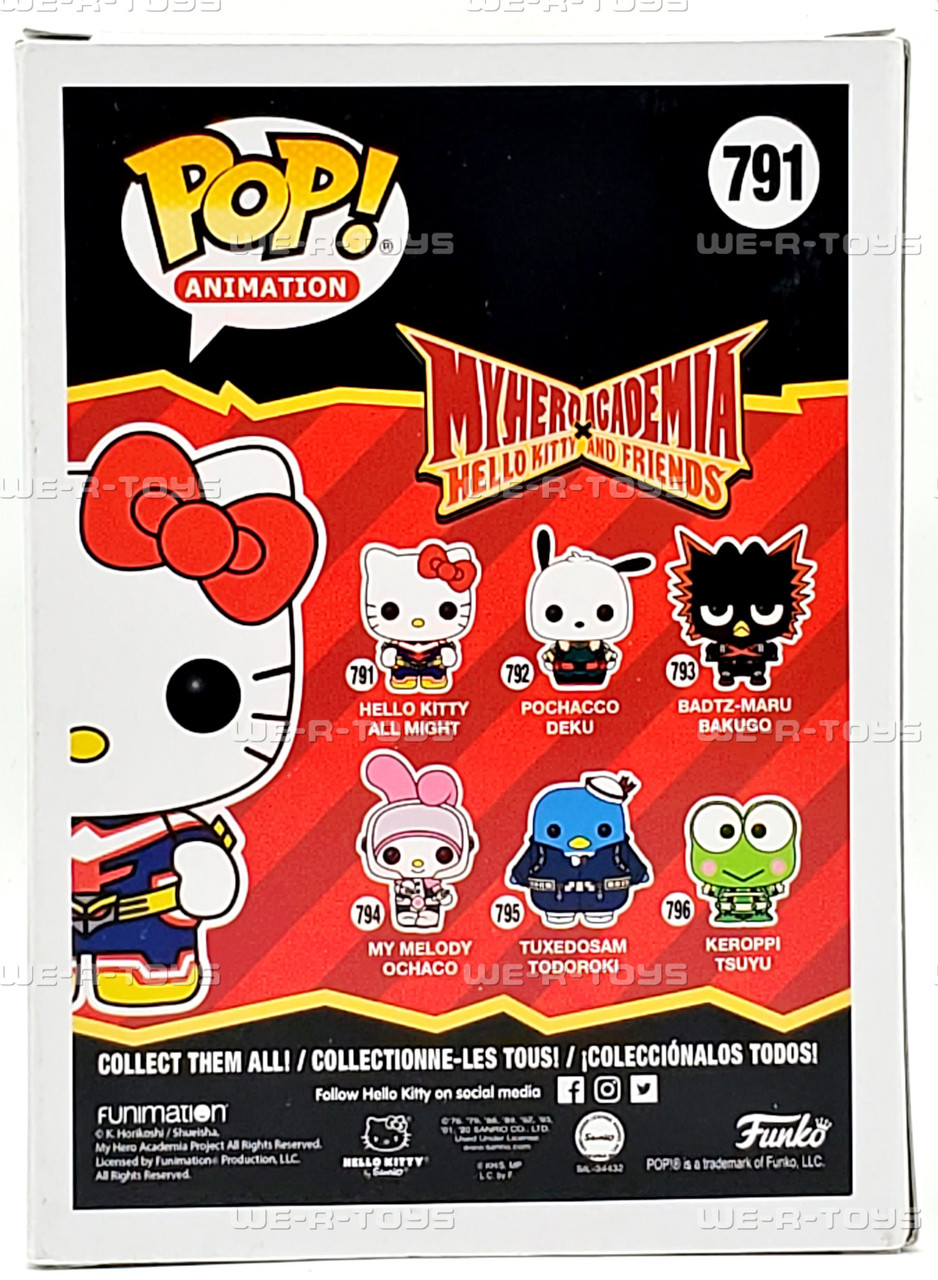 Funko POP Animation Sanrio My Hero Academia Hello Kitty All Might