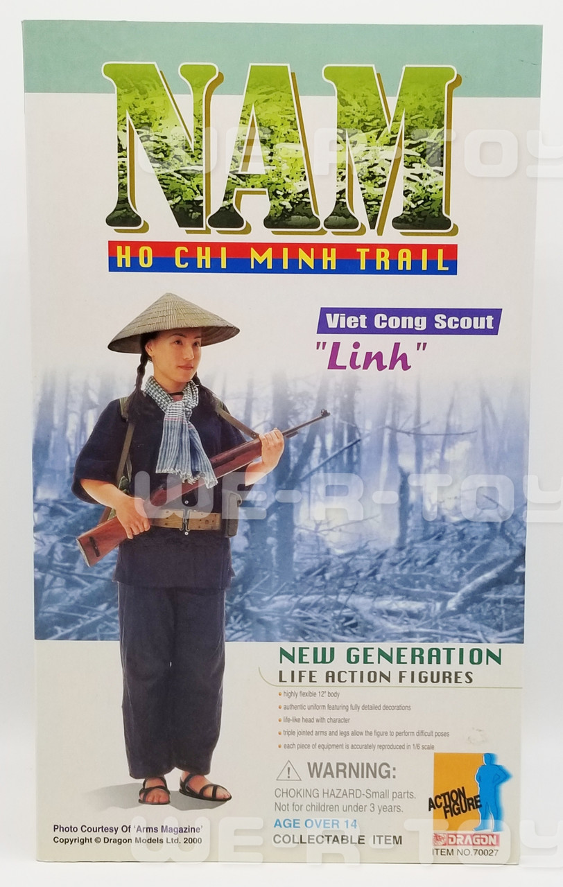 Dragon NAM Ho Chi Minh Trail Viet Cong Scout Linh Action Figure No