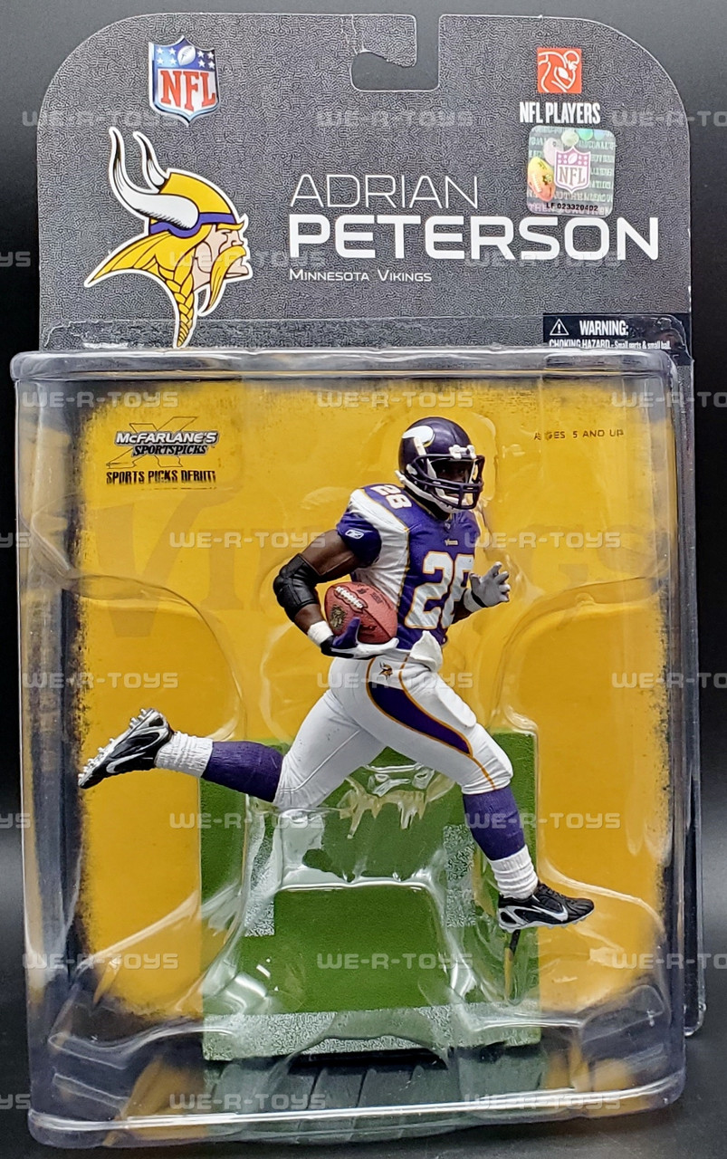 NFL Minnesota Vikings RB Adrian Peterson Action Figure 2008