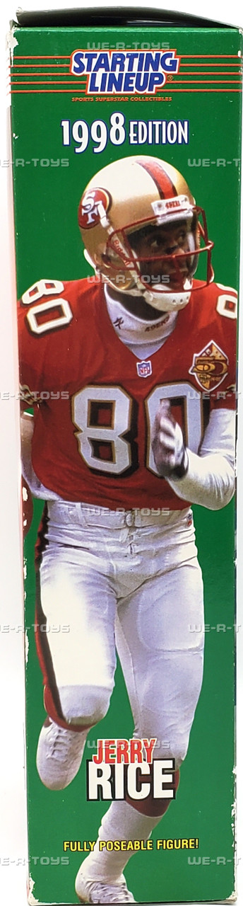 NFL Starting Lineup Jerry Rice Figure 1998 Edition Kenner #28111