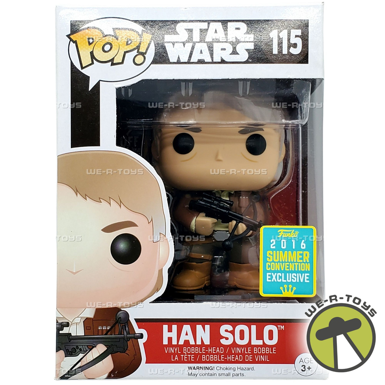 Funko POP Star Wars Han Solo with Crossbow 115 Bobble-Head Figure