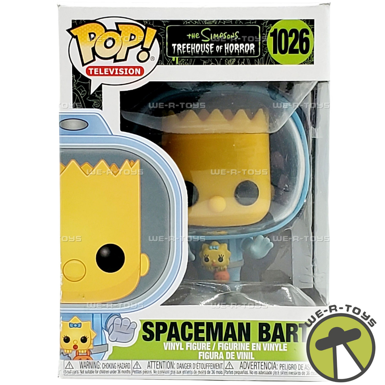 Funko POP TV Simpsons Bart with Chestburster Maggie 1026 Vinyl
