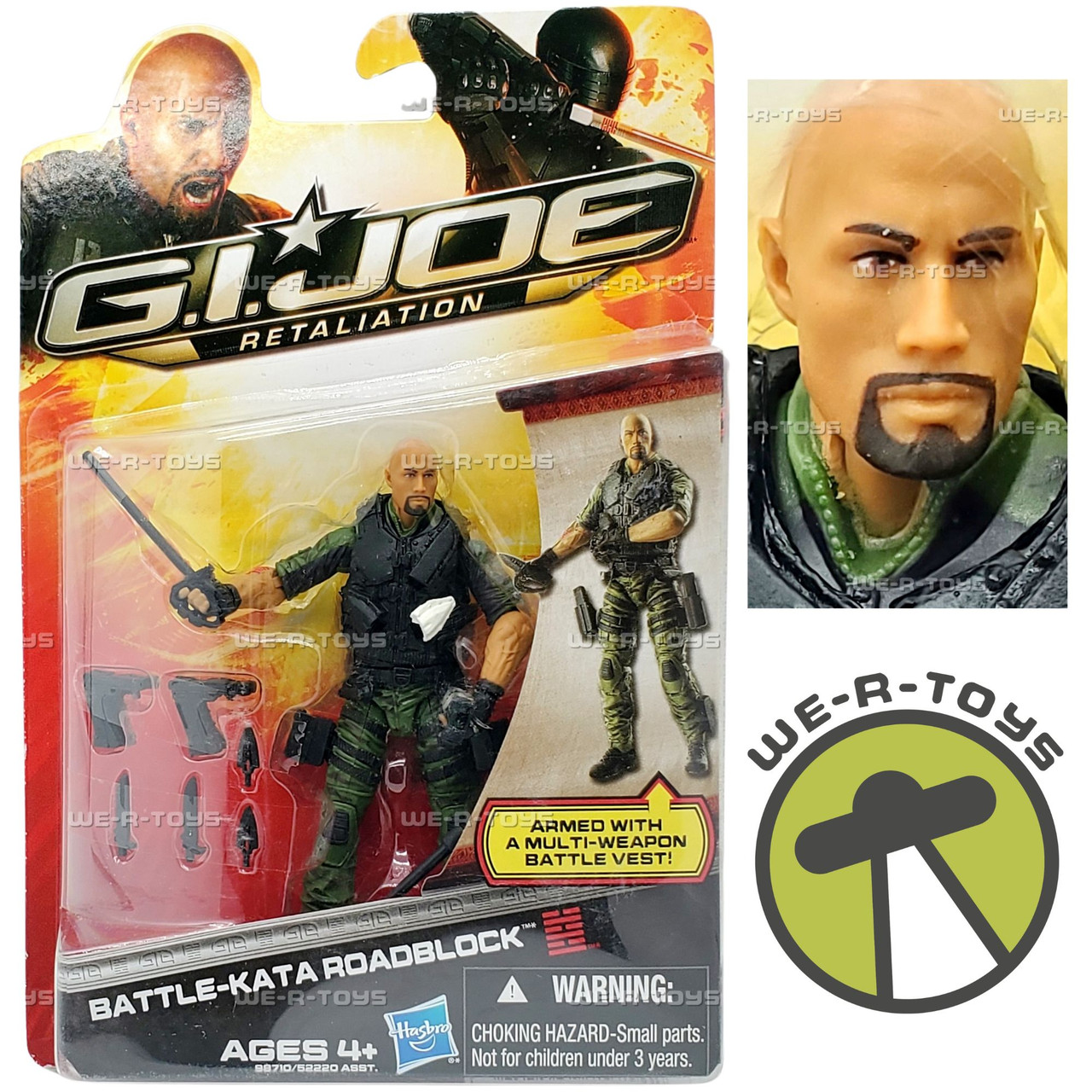 G.I. Joe Retaliation Battle-Kata Roadblock Action Figure 2012