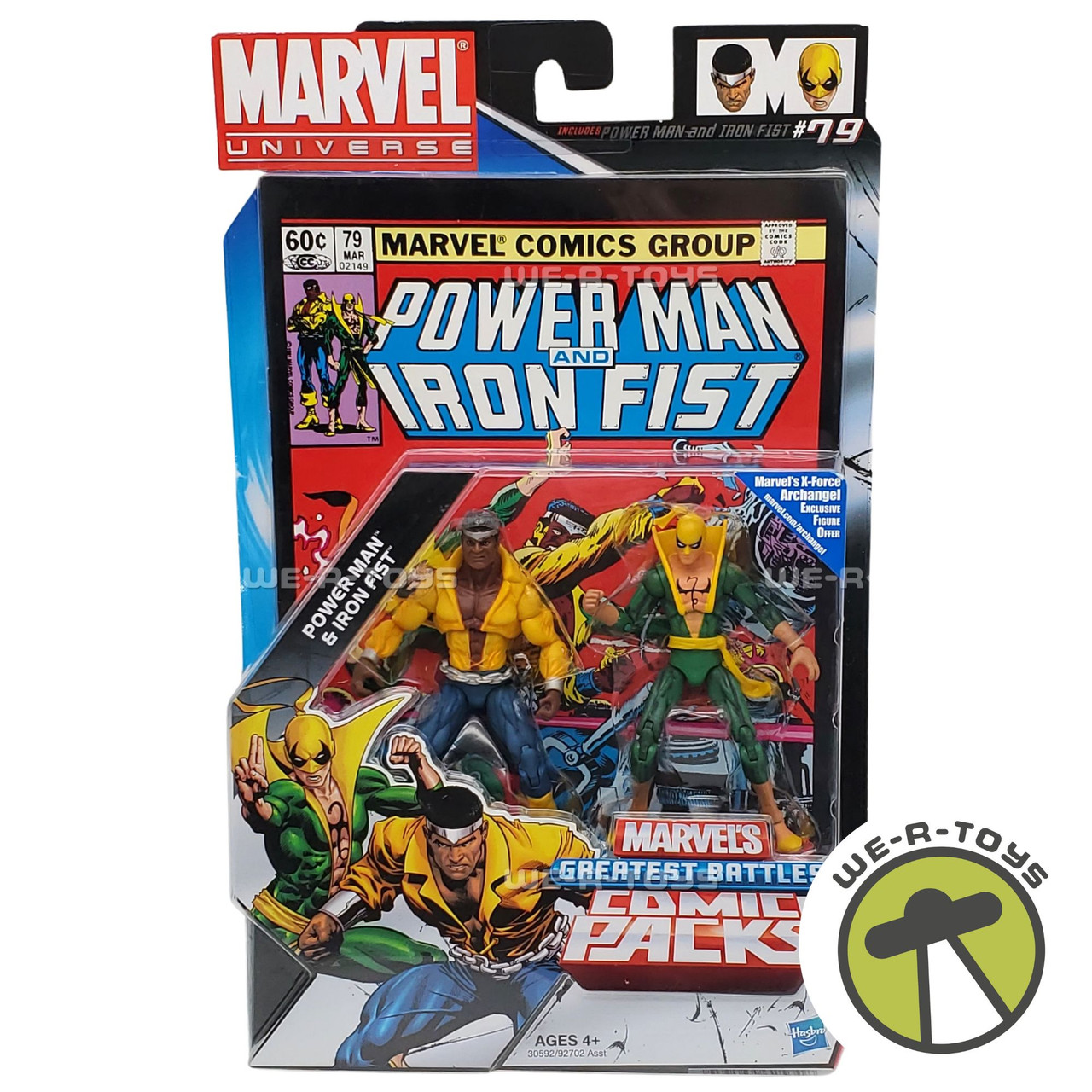 Marvel Universe Greatest Battles Comic Packs Power Man & Iron Fist