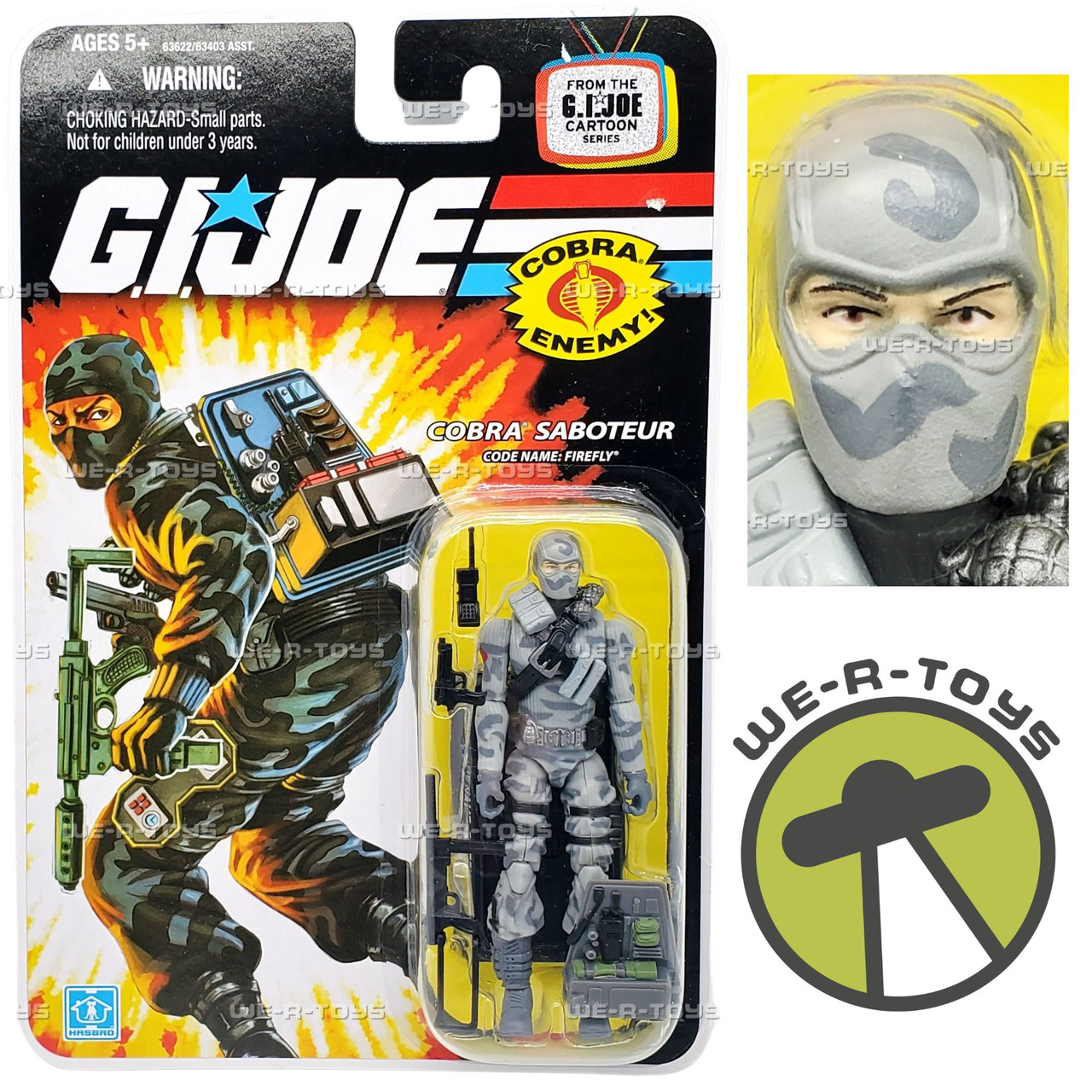 Joe 25th Anniversary Firefly Cobra Saboteur Action Figure
