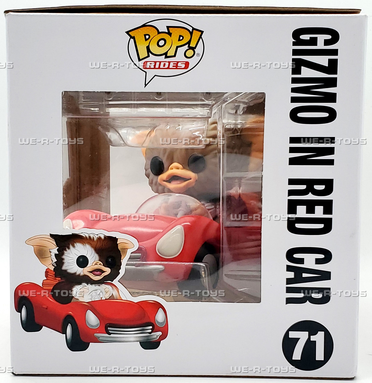 ファンコPOP　ギズモ イン カー JOE DANTE SIGNED GREMLINS GIZMO IN RED CAR FUNKO POP 71 WITH